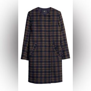 H&M Light Checked Jacket